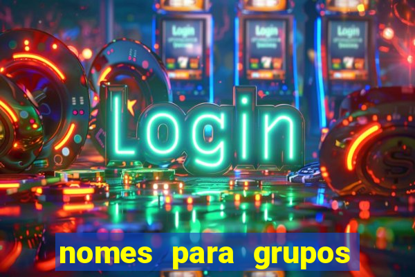 nomes para grupos de amigos cachaceiros